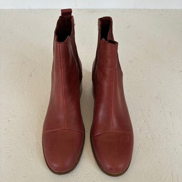 Toms heeled leather boots Size 9 - Picture 2 of 7